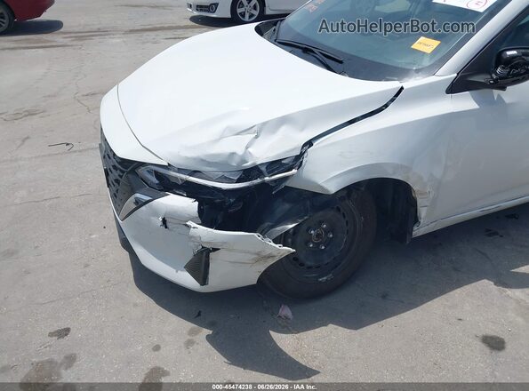 3N1AB8BV3SY389783 2025 NISSAN SENTRA White წინა ხედი