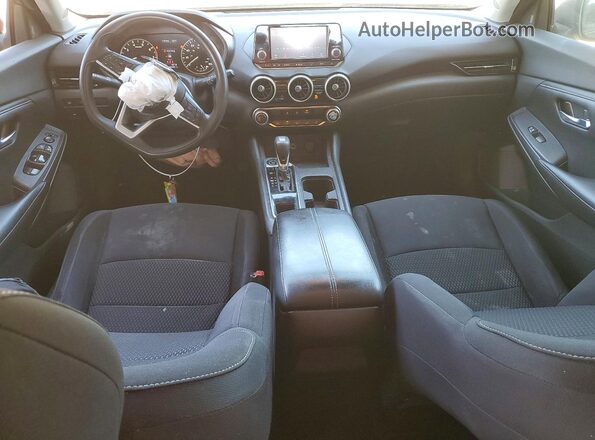 3N1AB8BV4LY295610 2020 NISSAN SENTRA Gray Dashboard view