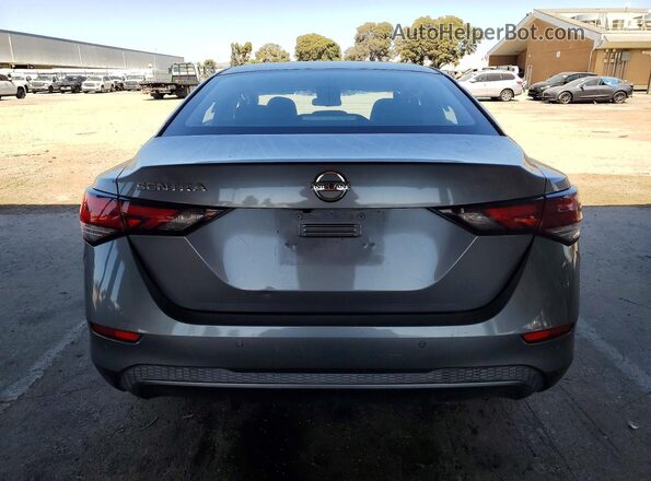 3N1AB8BV4LY295610 2020 NISSAN SENTRA Gray Rear view
