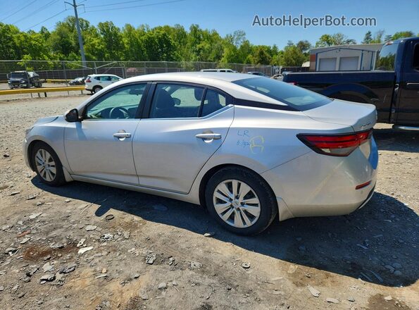 3N1AB8BV4MY226546 2021 NISSAN SENTRA Серебряный Задняя левая четверть