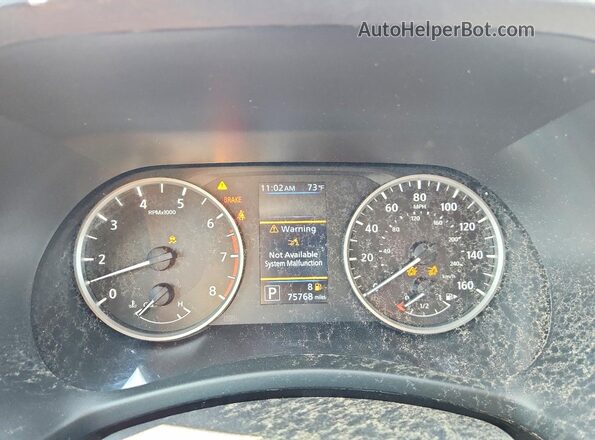 3N1AB8BV4RY292196 2024 NISSAN SENTRA White Вид щитка приладів