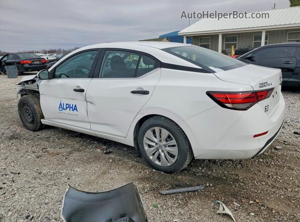 3N1AB8BV4SY214636 2025 NISSAN SENTRA Белый Задняя левая четверть