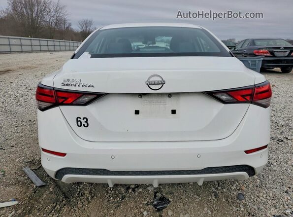 3N1AB8BV4SY214636 2025 NISSAN SENTRA Белый Вид сзади