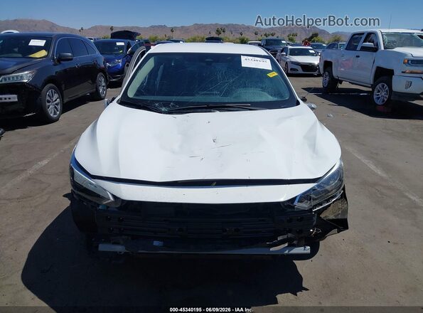 3N1AB8BV4SY289997 2025 NISSAN SENTRA Белый Вид задней части салона