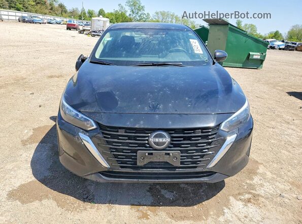 3N1AB8BV4SY293967 2025 NISSAN SENTRA Black Դիմացի տեսք