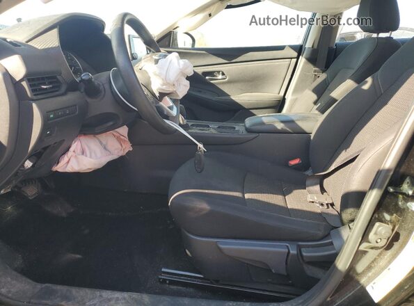 3N1AB8BV5PY297632 2023 NISSAN SENTRA Black Widok wnętrza z przodu
