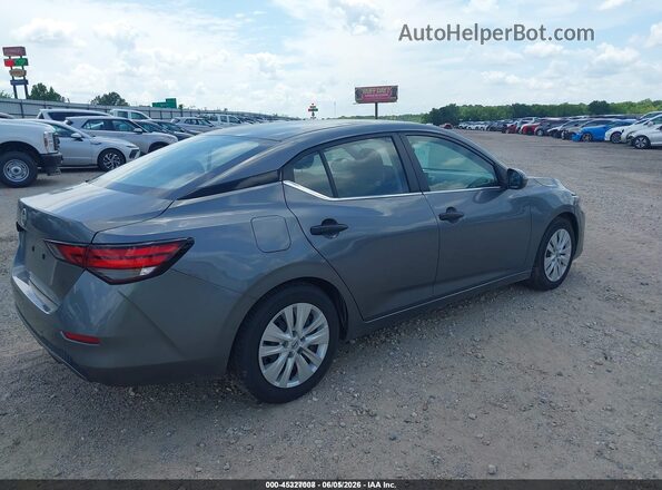 3N1AB8BV5RY219242 2024 NISSAN SENTRA Серый Задняя правая четверть