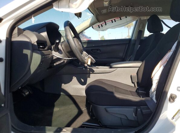 3N1AB8BV5SY290222 2025 NISSAN SENTRA Белый Вид салона спереди