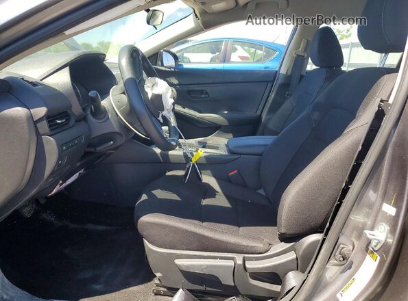 3N1AB8BV5SY333098 2025 NISSAN SENTRA Gray Widok wnętrza z przodu