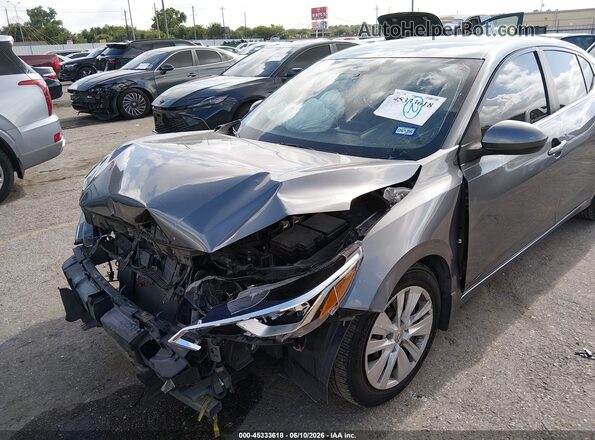 3N1AB8BV6LY224425 2020 NISSAN SENTRA Gray Vista frontal