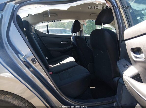 3N1AB8BV6LY289890 2020 NISSAN SENTRA Black VIN კოდის სტიკერის ხედი