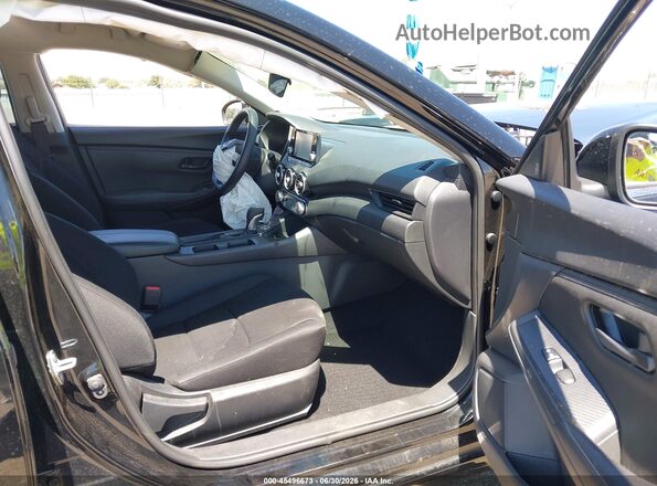 3N1AB8BV6RY247485 2024 NISSAN SENTRA Black Widok wnętrza z przodu