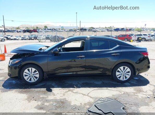 3N1AB8BV6RY247485 2024 NISSAN SENTRA Black Widok wnętrza 360 stopni