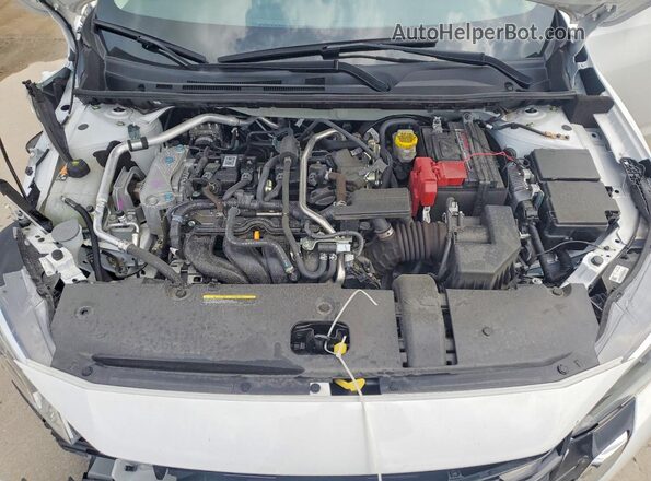 3N1AB8BV6SY254233 2025 NISSAN SENTRA White Widok wnętrza z tyłu