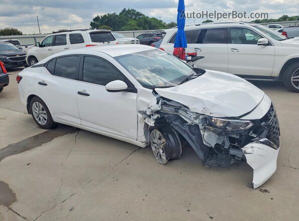 3N1AB8BV6SY254233 2025 NISSAN SENTRA White Przód prawy