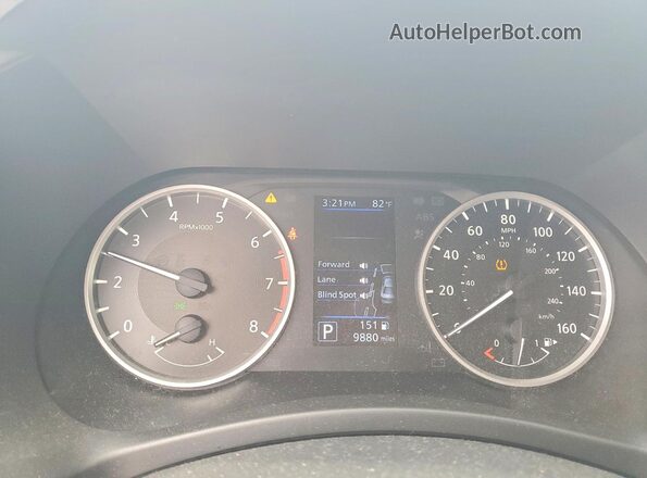 3N1AB8BV6SY254233 2025 NISSAN SENTRA White Widok zestawu wskaźników