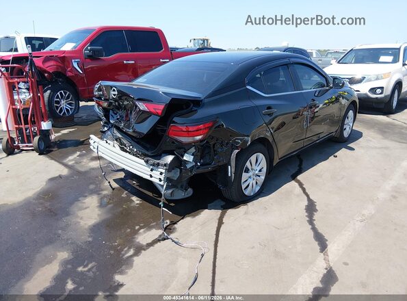 3N1AB8BV6SY346796 2025 NISSAN SENTRA Black უკანა მარჯვენა