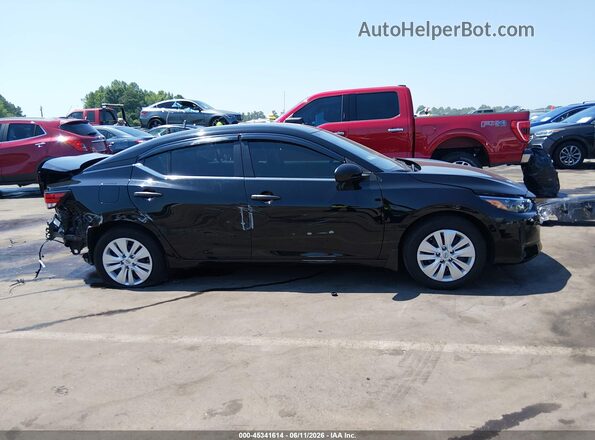 3N1AB8BV6SY346796 2025 NISSAN SENTRA Black სალონის 360-გრადუსიანი ხედი