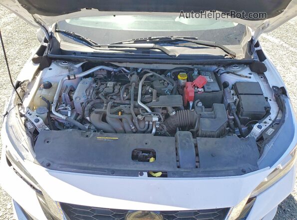 3N1AB8BV7NY287407 2022 NISSAN SENTRA White Widok wnętrza z tyłu