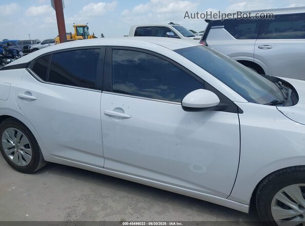 3N1AB8BV7PY223077 2023 NISSAN SENTRA White Widok wnętrza z tyłu