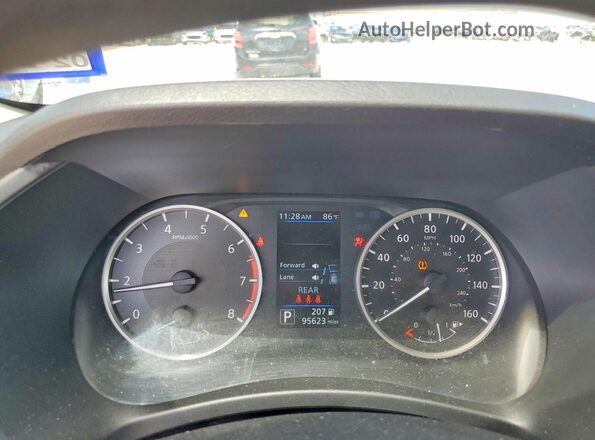 3N1AB8BV7RY292130 2024 NISSAN SENTRA White Instrument cluster view