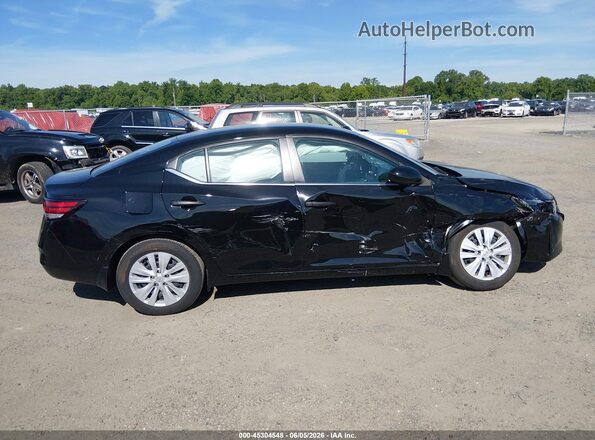 3N1AB8BV7SY261689 2025 NISSAN SENTRA Black Սարքավորումների վահանակի տեսք