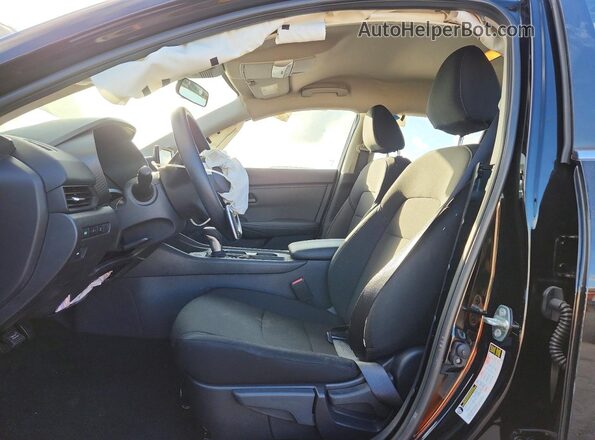 3N1AB8BV7SY277648 2025 NISSAN SENTRA Black Widok wnętrza z przodu