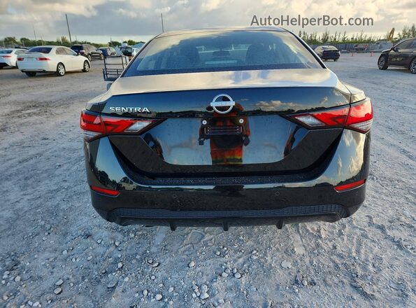 3N1AB8BV7SY277648 2025 NISSAN SENTRA Black Widok z tyłu