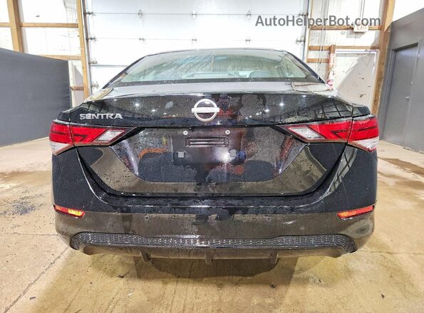 3N1AB8BV7SY305593 2025 NISSAN SENTRA Black Widok z tyłu