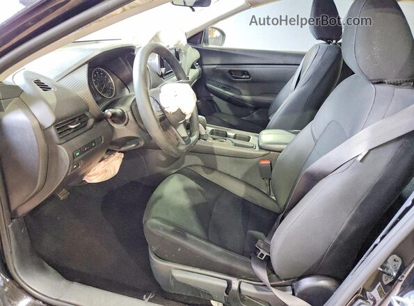 3N1AB8BV7SY305593 2025 NISSAN SENTRA Black Widok wnętrza z przodu