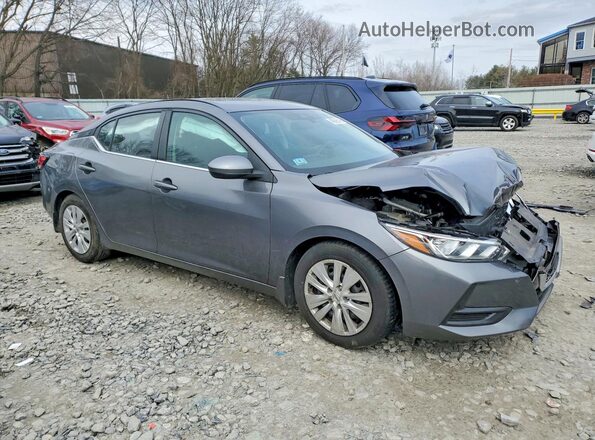 3N1AB8BV8MY209510 2021 NISSAN SENTRA Gray Передня права чверть