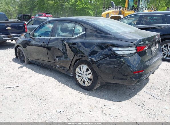 3N1AB8BV8MY210625 2021 NISSAN SENTRA Black Задня ліва чверть