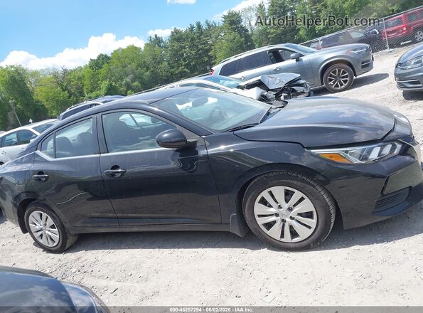 3N1AB8BV8MY210625 2021 NISSAN SENTRA Black Вид задньої частини салону