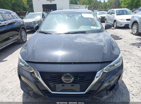 3N1AB8BV8MY210625 2021 NISSAN SENTRA Black Вид щитка приладів