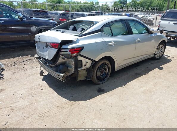 3N1AB8BV8MY265754 2021 NISSAN SENTRA Silver Rear right