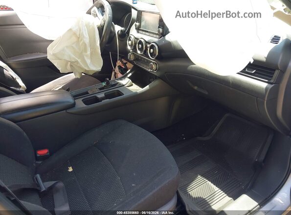 3N1AB8BV8MY265754 2021 NISSAN SENTRA Silver Front interior view