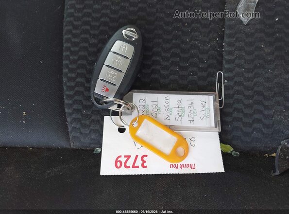 3N1AB8BV8MY265754 2021 NISSAN SENTRA Silver Dashboard view