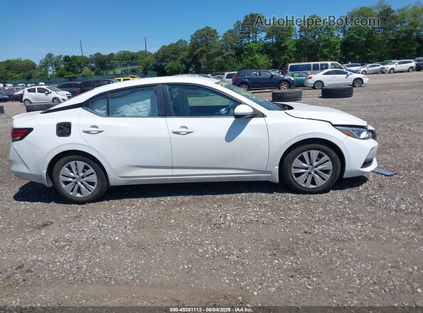 3N1AB8BV8MY289651 2021 NISSAN SENTRA White Вид задньої частини салону