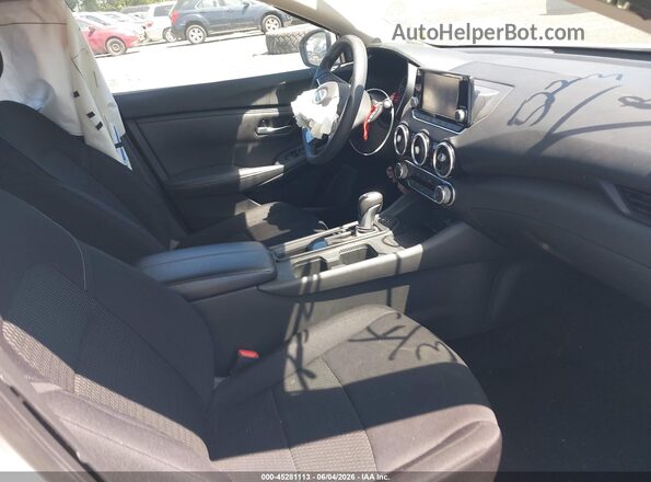 3N1AB8BV8MY289651 2021 NISSAN SENTRA White Вид салону спереду