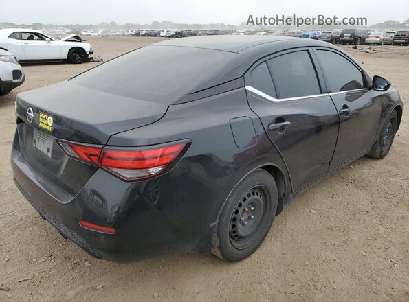 3N1AB8BV8MY292405 2021 NISSAN SENTRA Black უკანა მარჯვენა