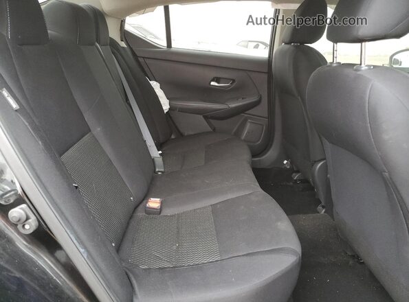 3N1AB8BV8MY292405 2021 NISSAN SENTRA Black უკანა სავარძლების ხედი