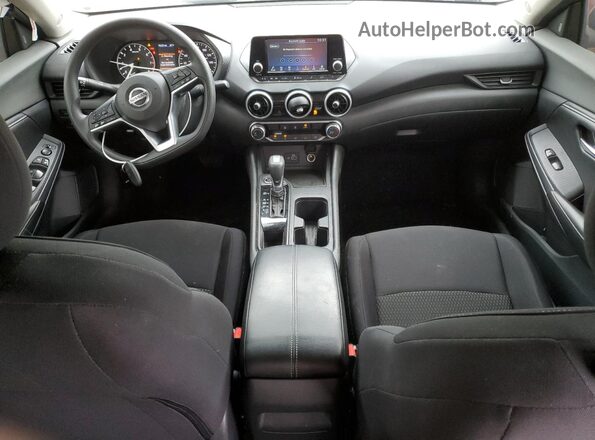 3N1AB8BV8MY292405 2021 NISSAN SENTRA Black წინა პანელის ხედი