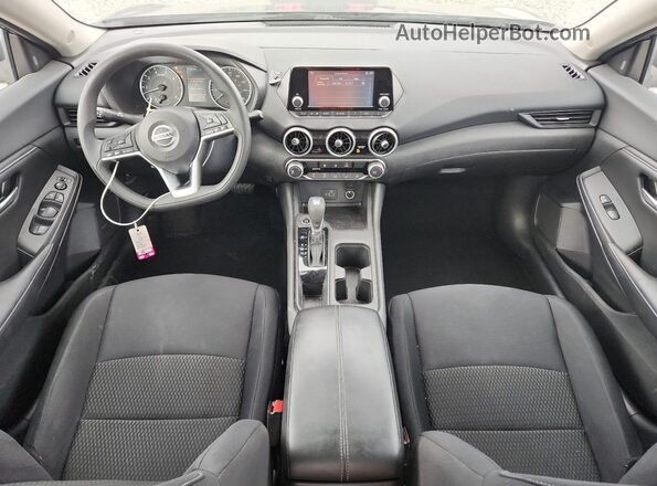 3N1AB8BV8MY302267 2021 NISSAN SENTRA Gray Вид панелі приладів
