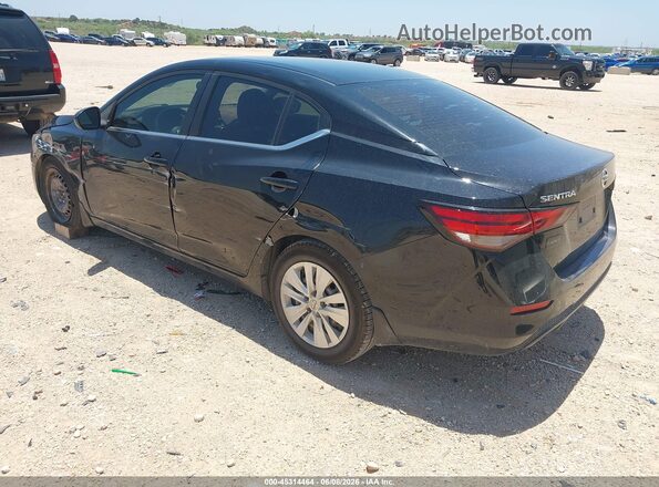 3N1AB8BV8MY313091 2021 NISSAN SENTRA Black Trasero izquierdo