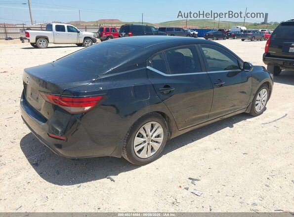3N1AB8BV8MY313091 2021 NISSAN SENTRA Black Trasero derecho