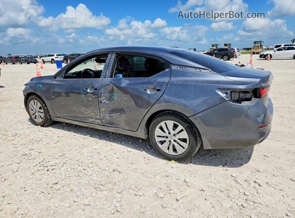3N1AB8BV8MY314015 2021 NISSAN SENTRA Серый Задняя левая четверть