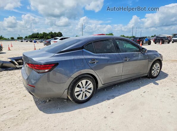 3N1AB8BV8MY314015 2021 NISSAN SENTRA Серый Задняя правая четверть