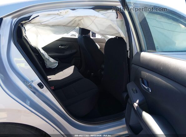 3N1AB8BV8MY317965 2021 NISSAN SENTRA Silver VIN կոդի պիտակի տեսք