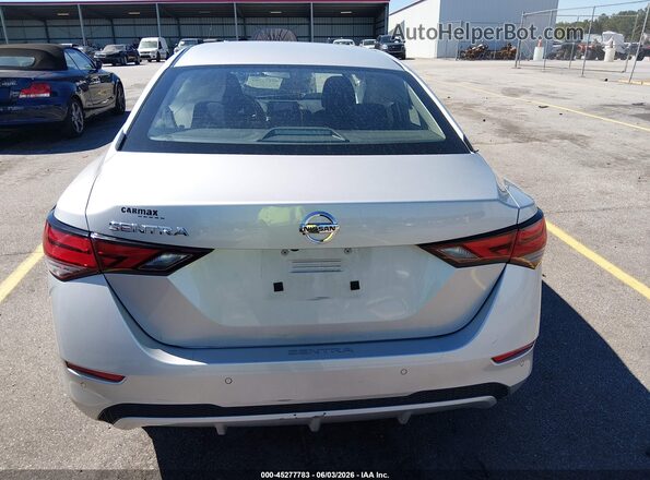 3N1AB8BV8MY317965 2021 NISSAN SENTRA Silver 