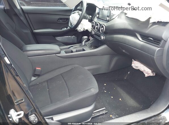 3N1AB8BV8RY210079 2024 NISSAN SENTRA Black Widok wnętrza z przodu